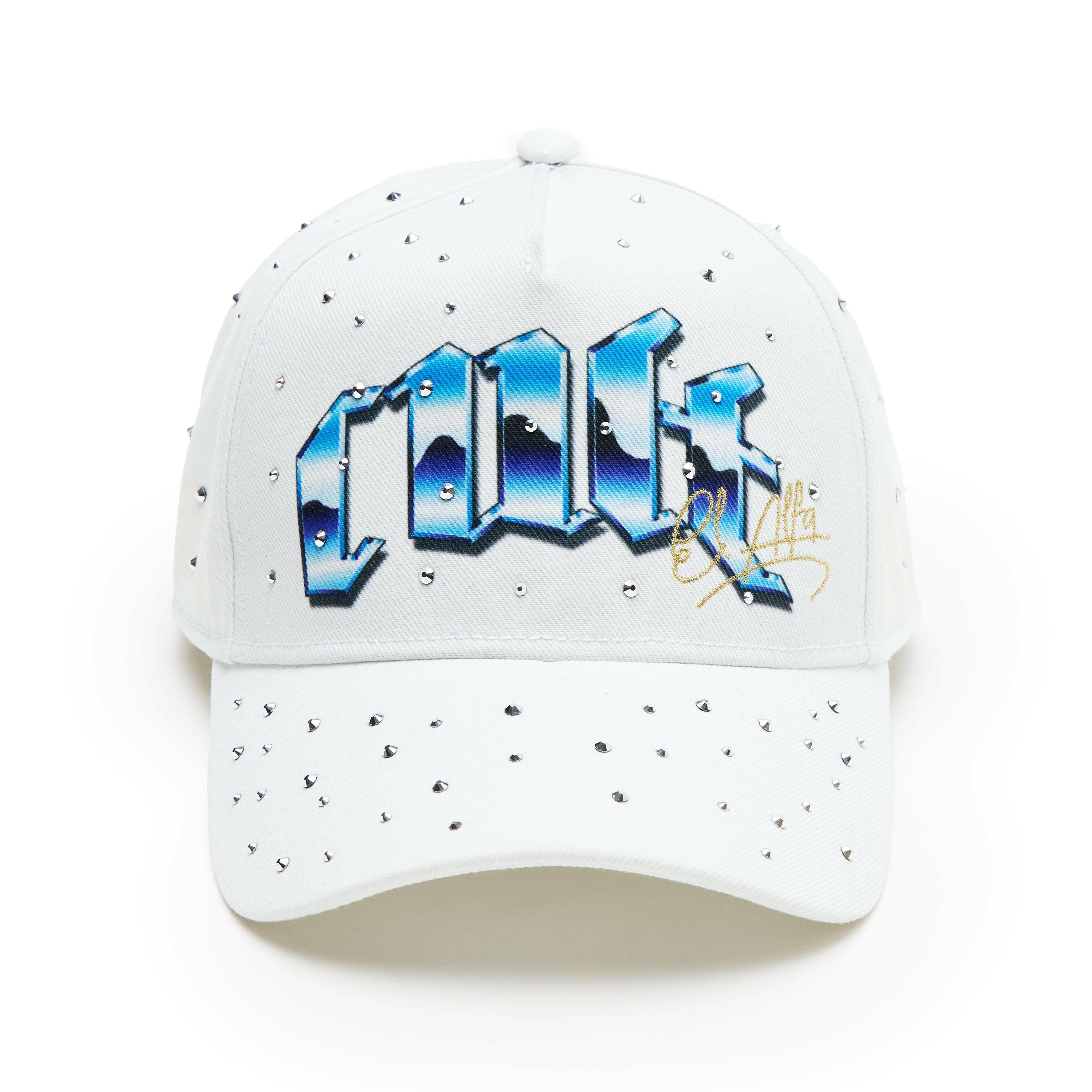 Cult of Individuality Hats Cult x El Alfa Panther Trucker Hat Winter White Cult x El Alfa Panther Trucker Hat Winter White