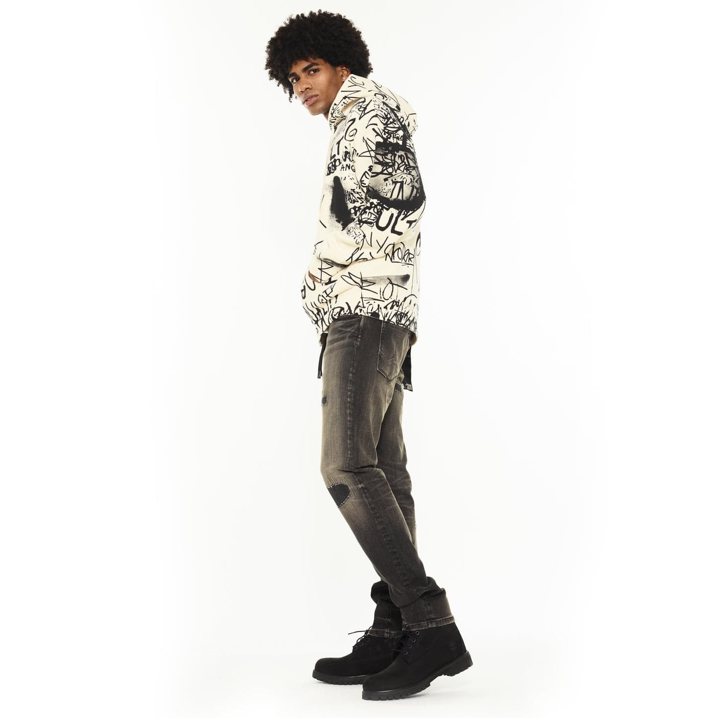 Cult of Individuality Hoodies Cult Zip Novelty Hoody Cult Zip Novelty Hoody