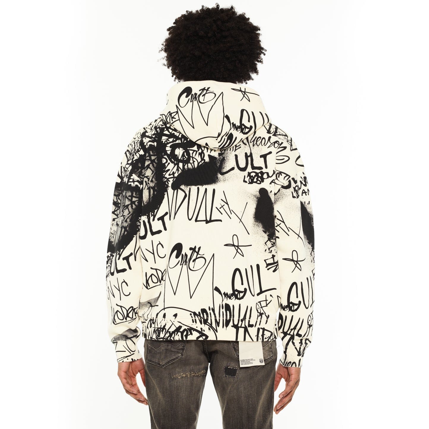 Cult of Individuality Hoodies Cult Zip Novelty Hoody Cult Zip Novelty Hoody
