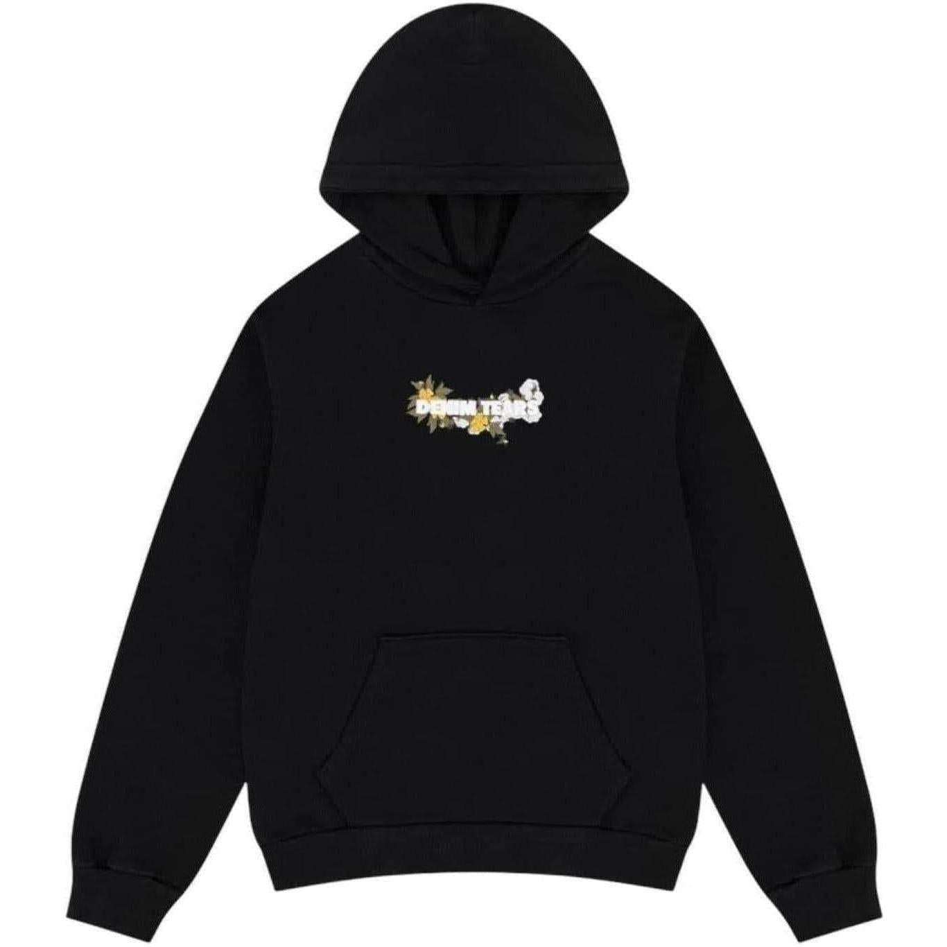 Denim Tears Hoodies Denim Tears Embroidered Logo Hoodie Denim Tears Embroidered Logo Hoodie