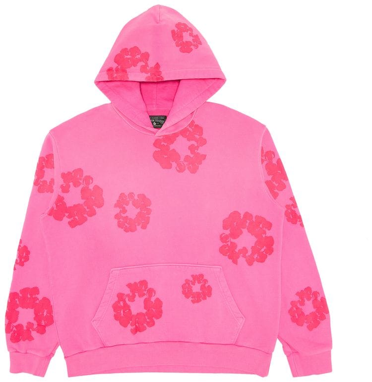 Denim Tears Hoodies Denim Tears Mono Cotton Wreath Hoodie Denim Tears Mono Cotton Wreath Hoodie