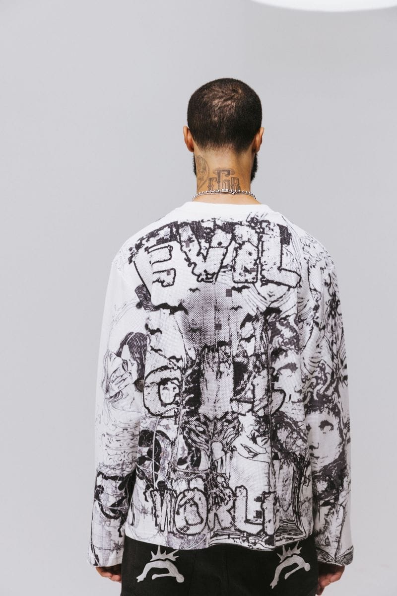 Essence.Wrld T-Shirts Essence.Wrld ECW Thermal White Essence.Wrld ECW Thermal White