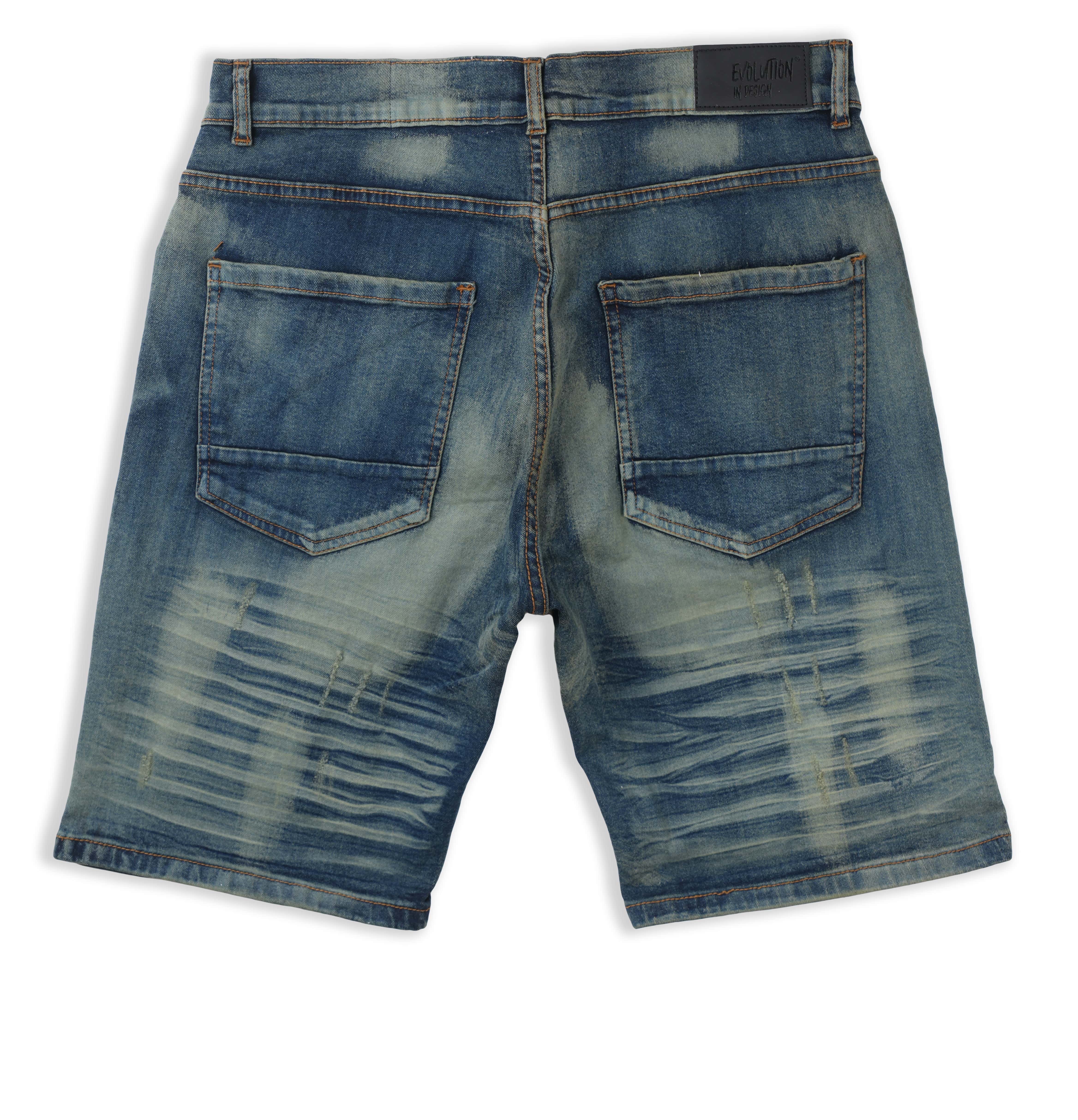 Evolution Shorts Evolution Faded Denim Shorts Evolution Faded Denim Shorts