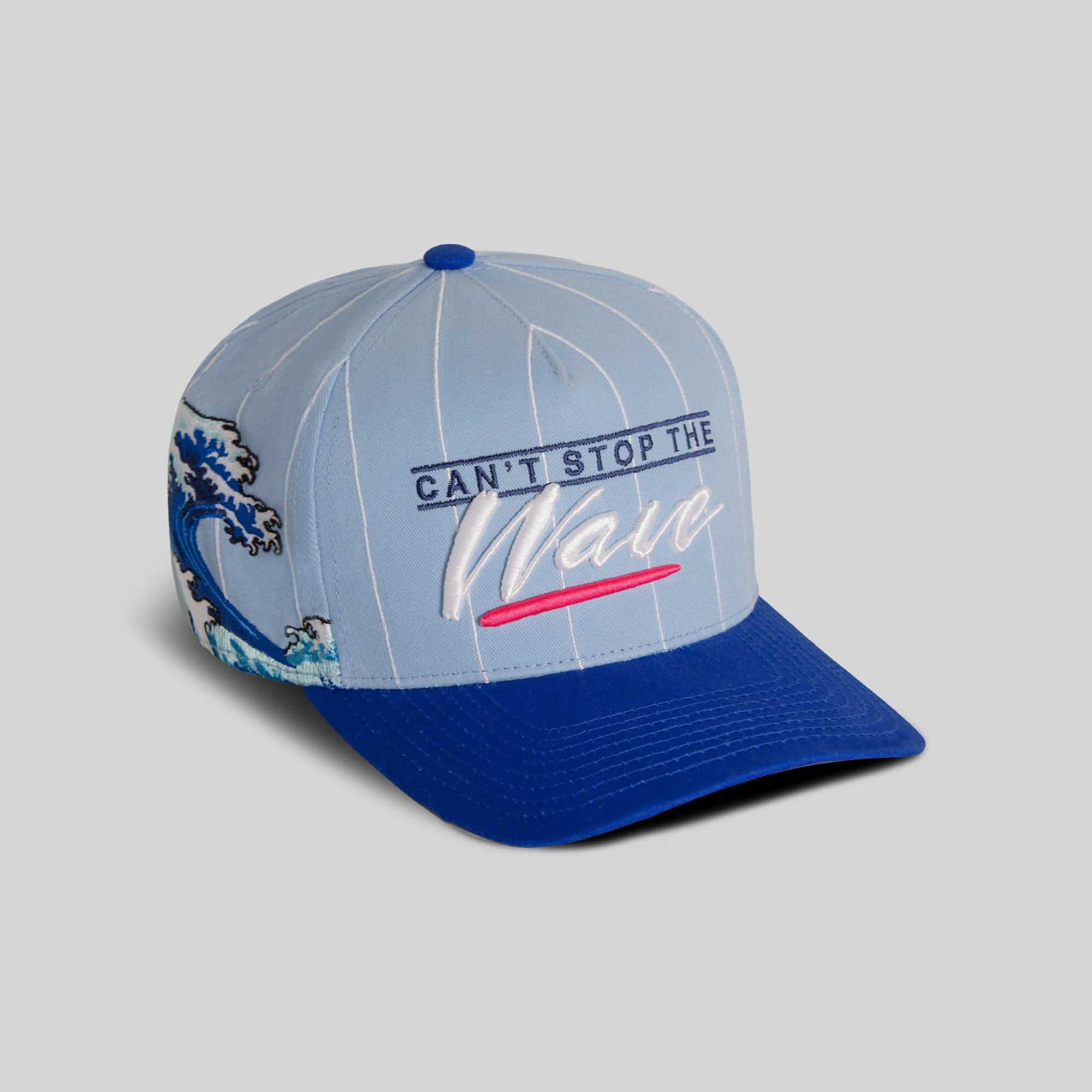 Field Grade Hats Can't Stop the Wave Pinstripe Twill Trucker Can't Stop the Wave Pinstripe Twill Trucker