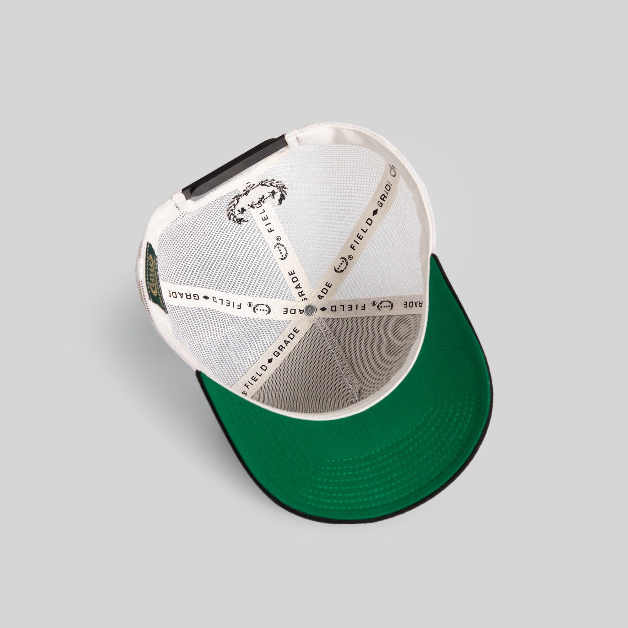 Field Grade Hats One Of Them Ones Sand Black Wool Mesh Trucker One Of Them Ones Sand Black Wool Mesh Trucker