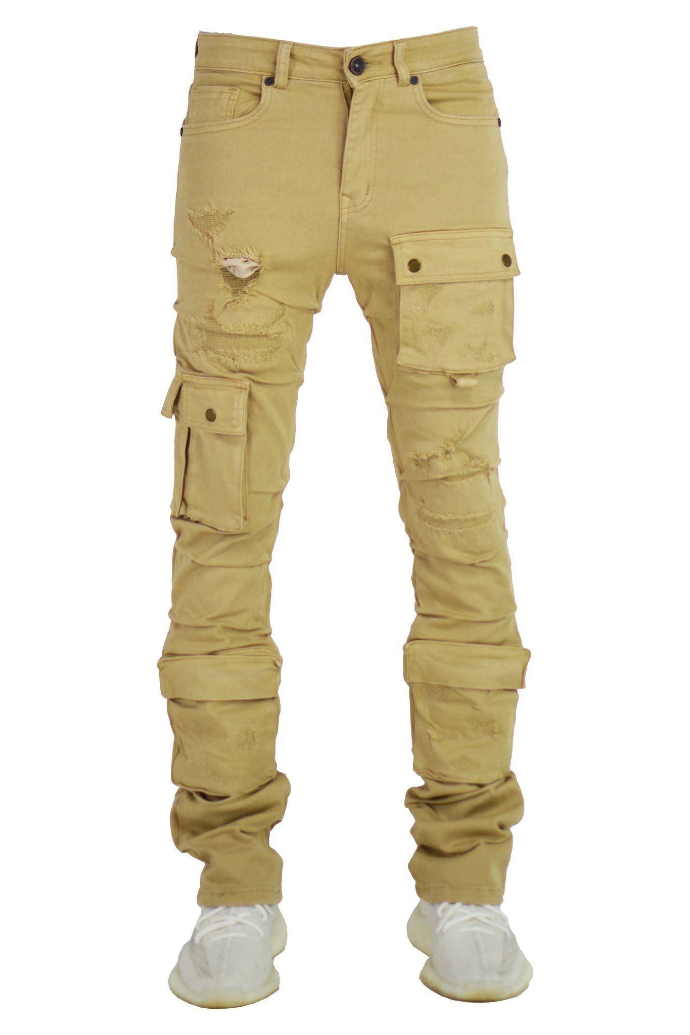 Focus Cargo Stacked Denim