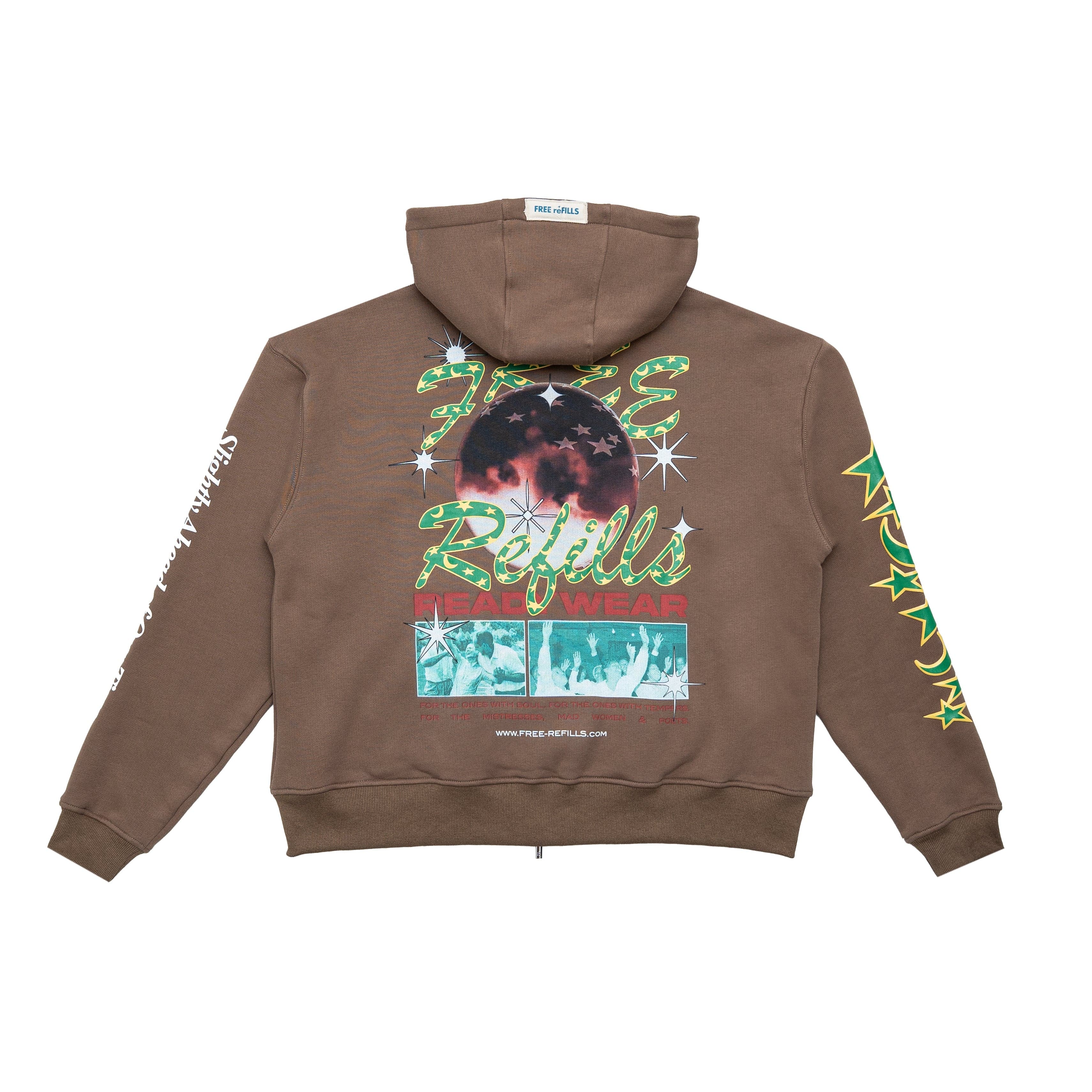 Free Refills Hoodies Free Refills Psychic Hoodie Free Refills Psychic Hoodie