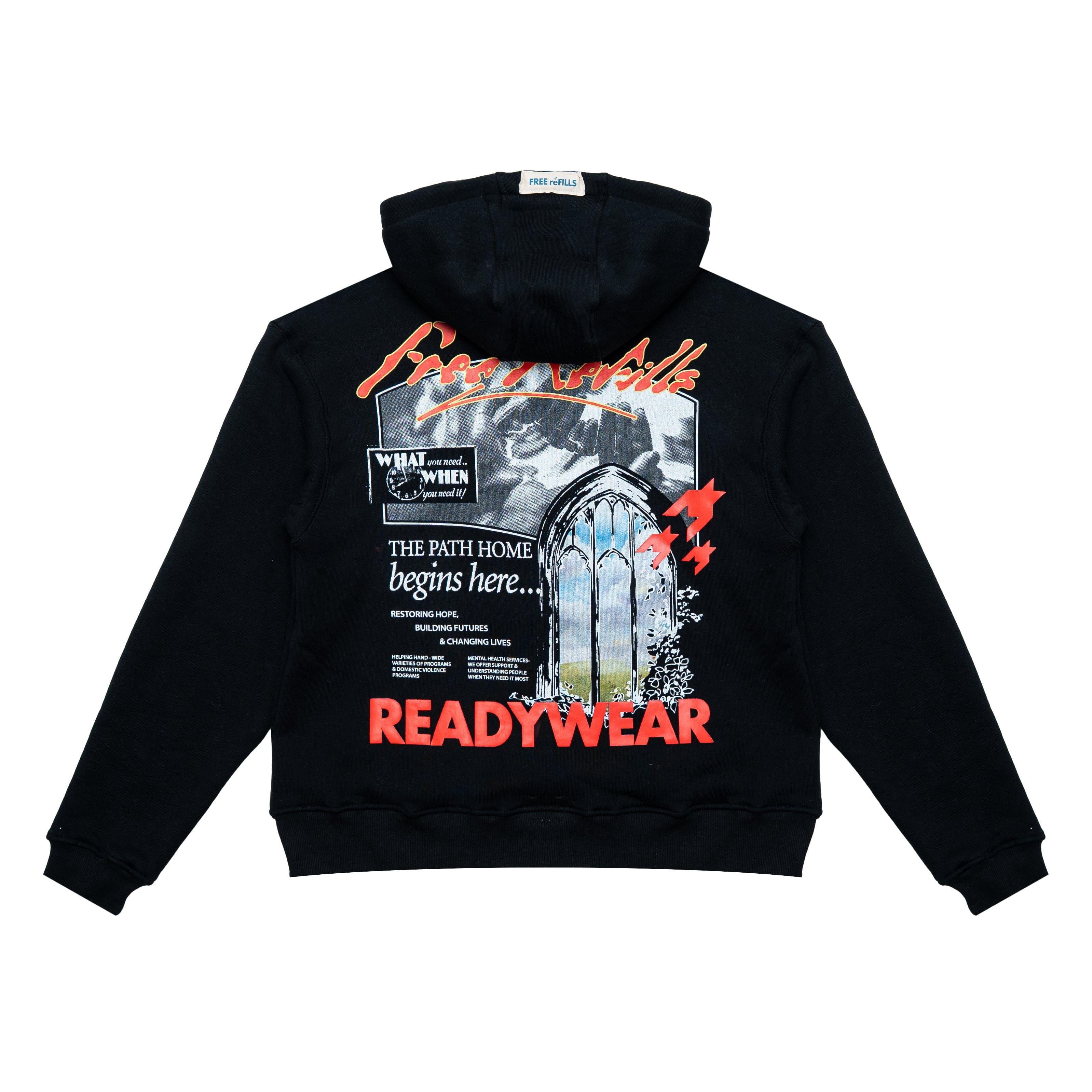 Free Refills Hoodies Free Refills Rehab Hoodie Free Refills Rehab Hoodie