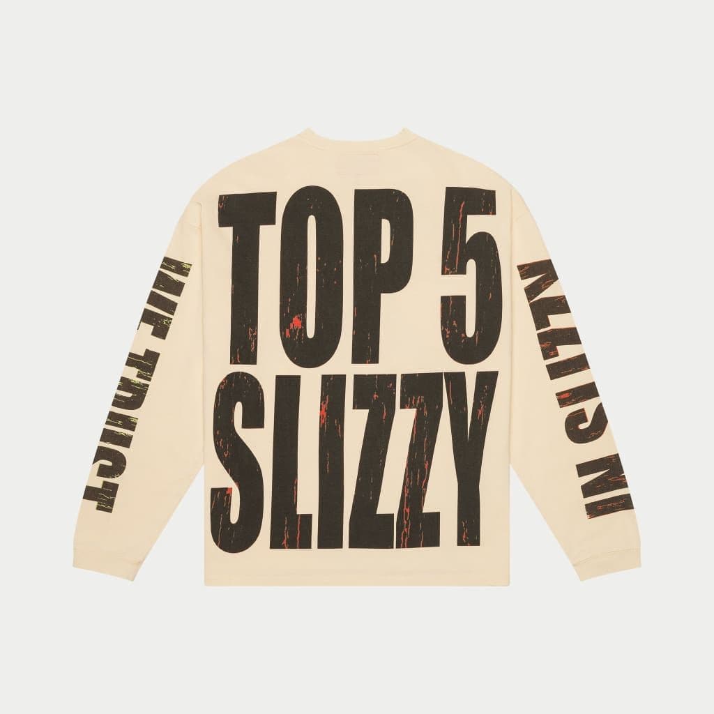 Godspeed T-Shirts Godspeed Top 5 Slizzy Tee Godspeed Top 5 Slizzy Tee