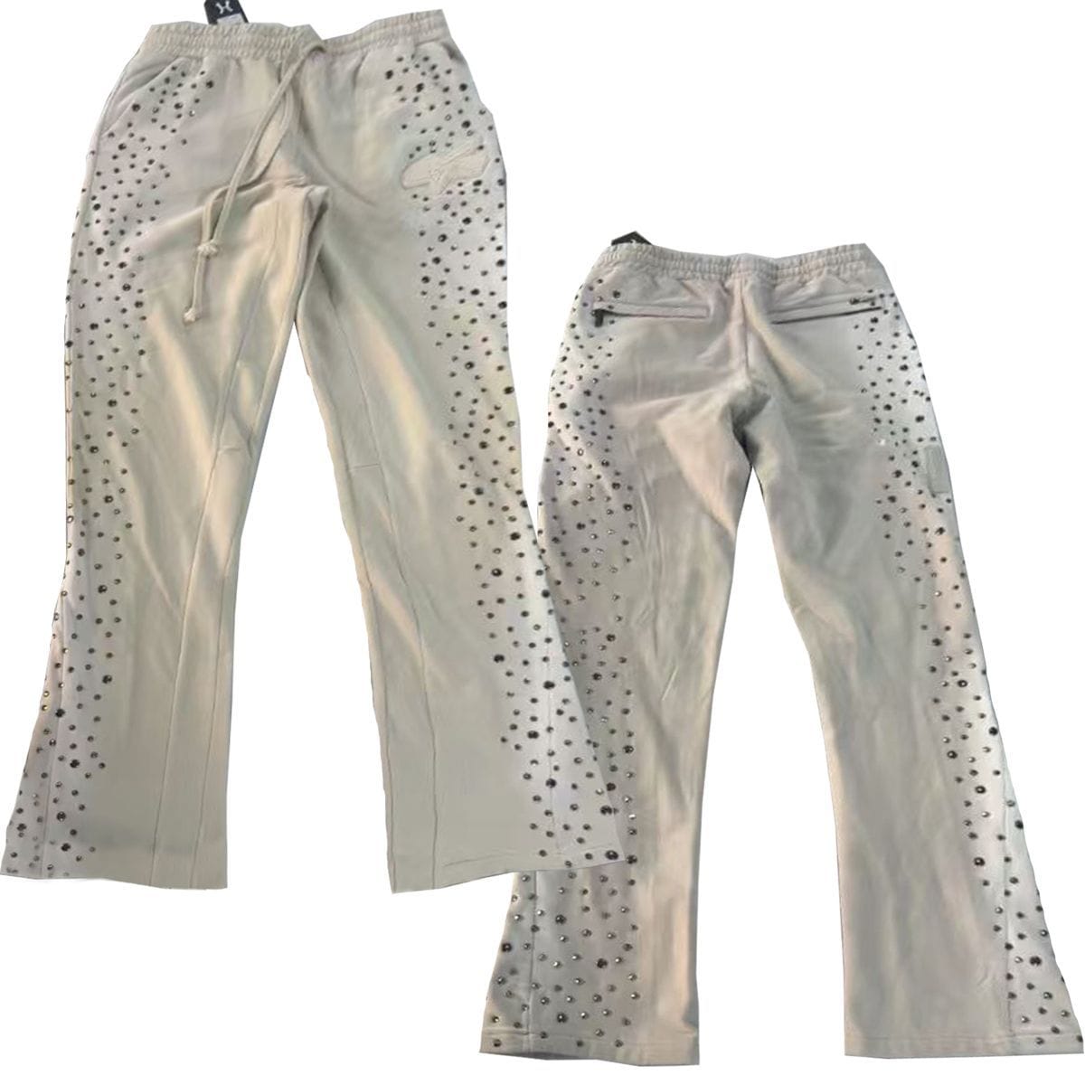 Hudson Outerwear Sets Hudson Studded Metal Oversized Set Hudson Studded Metal Oversized Set