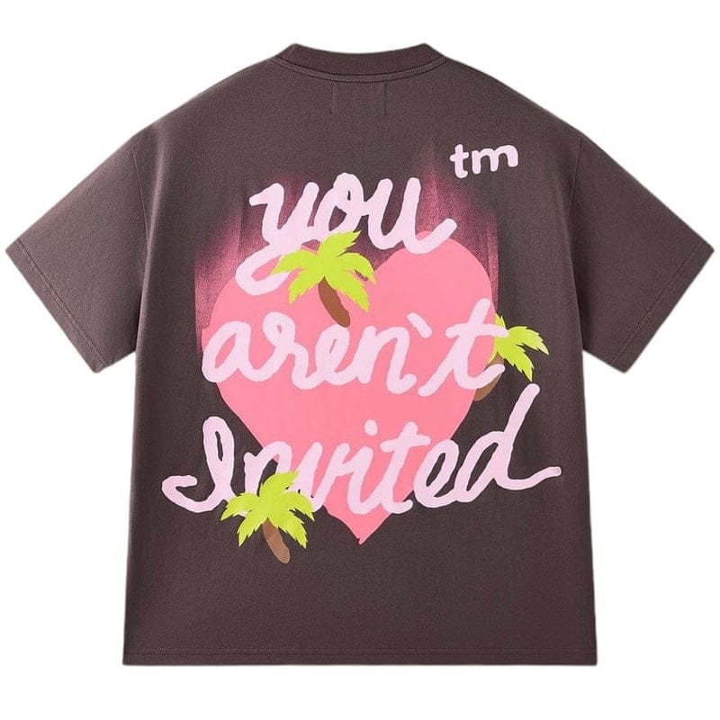 Hyde Park T-Shirts HYDE PARK STAINED HEART TEE (BROWN) HYDE PARK STAINED HEART TEE (BROWN)