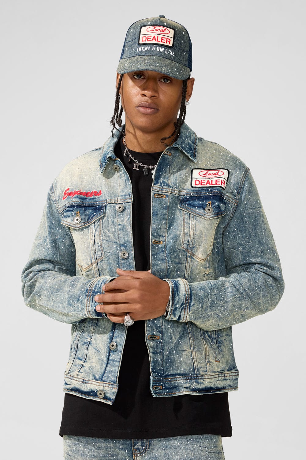 Jordan Craig Denim Jackets Jordan Craig Local Dealer Trucker Denim Jacket Jordan Craig Local Dealer Trucker Denim Jacket
