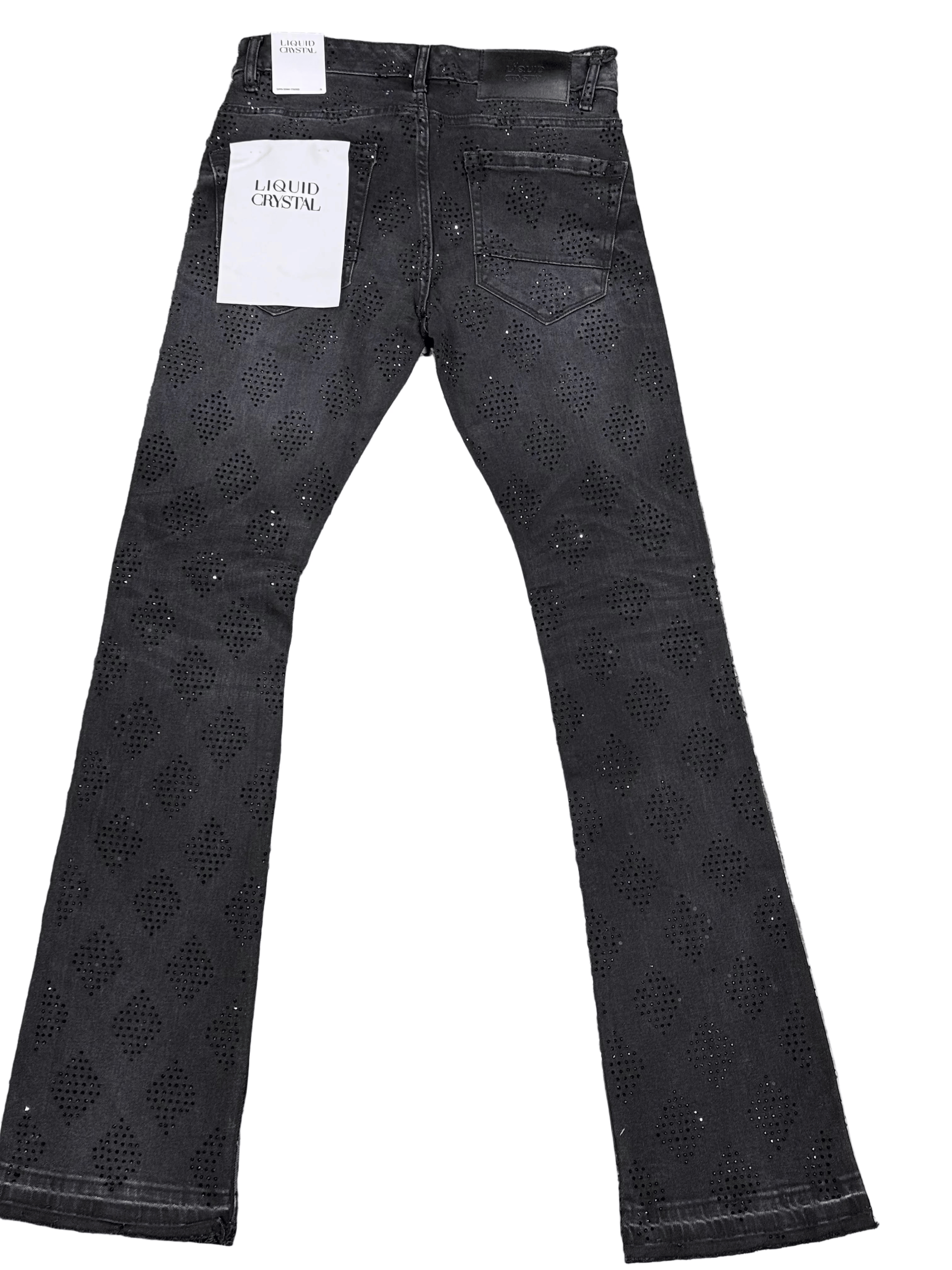 Jordan Craig Denim Jordan Craig Liquid Crystal Super Skinny Stacked Jeans Jordan Craig Liquid Crystal Super Skinny Stacked Jeans