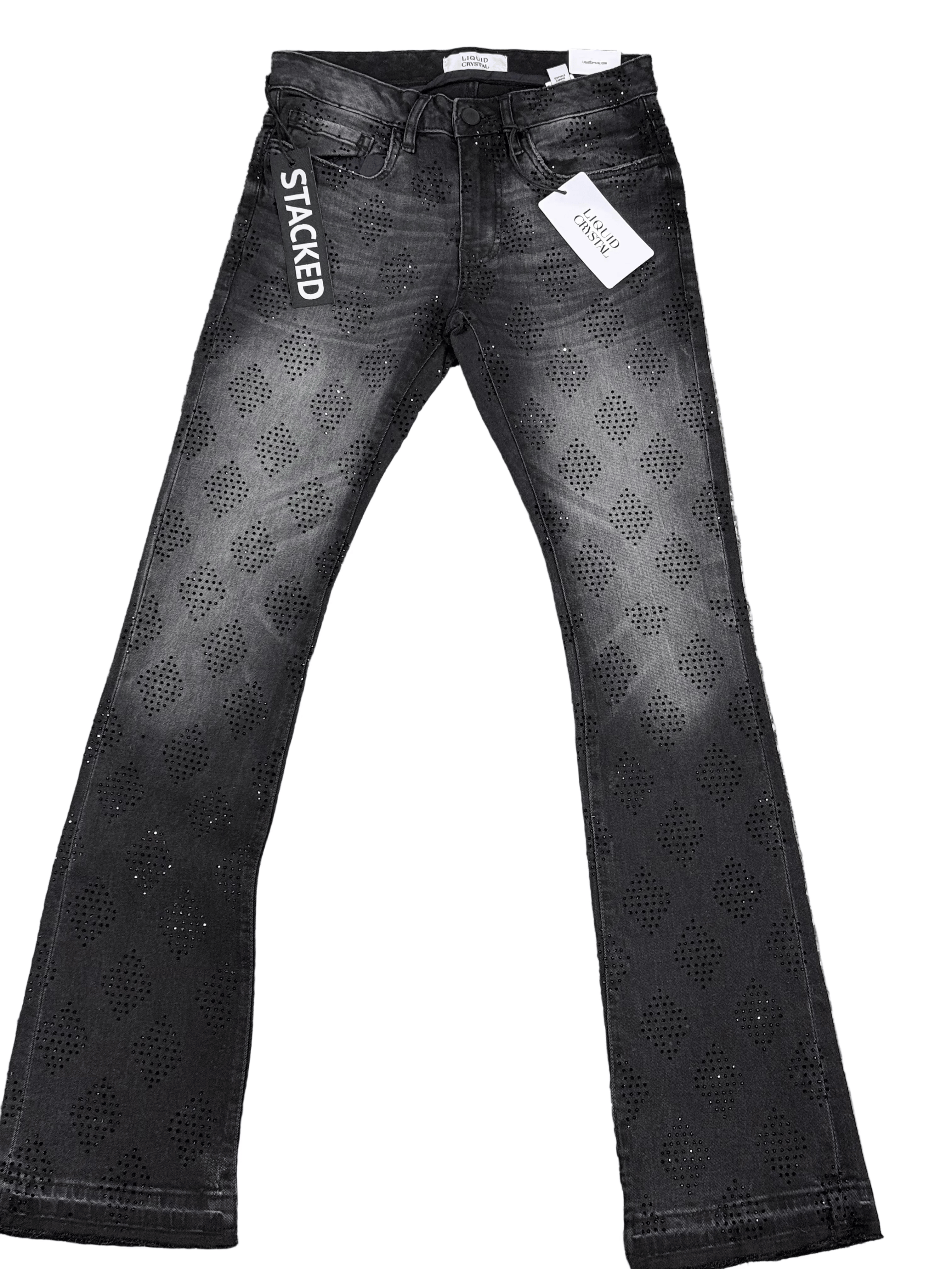 Jordan Craig Denim Jordan Craig Liquid Crystal Super Skinny Stacked Jeans Jordan Craig Liquid Crystal Super Skinny Stacked Jeans