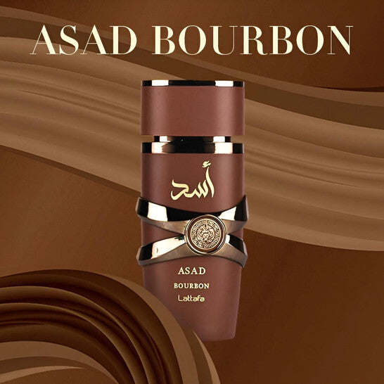 Lattafa Asad Bourbon 3.4 oz