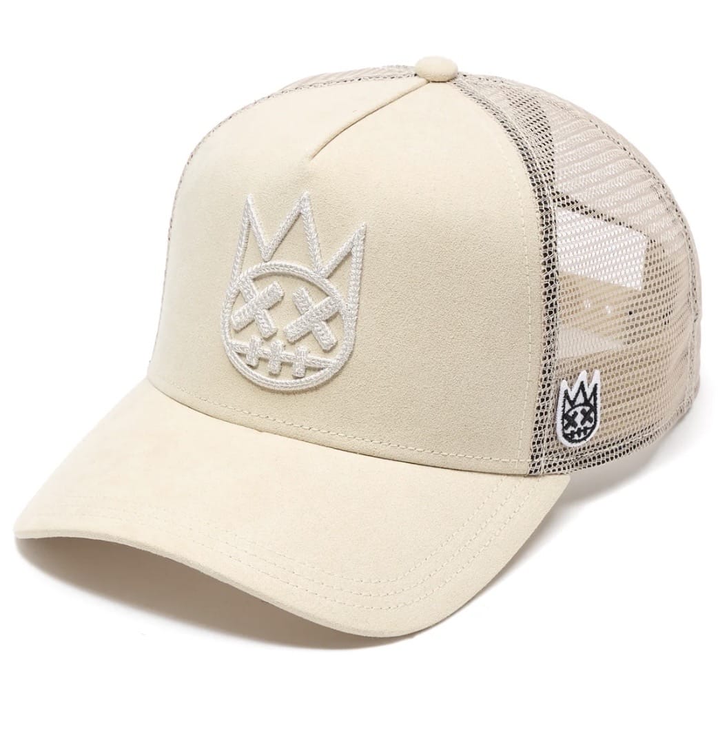 Legacy Clothing & Footwear CULT OF INDIVIDUALITY LOGO MESH BACK TRUCKER HAT -CREAM CULT OF INDIVIDUALITY LOGO MESH BACK TRUCKER HAT -CREAM
