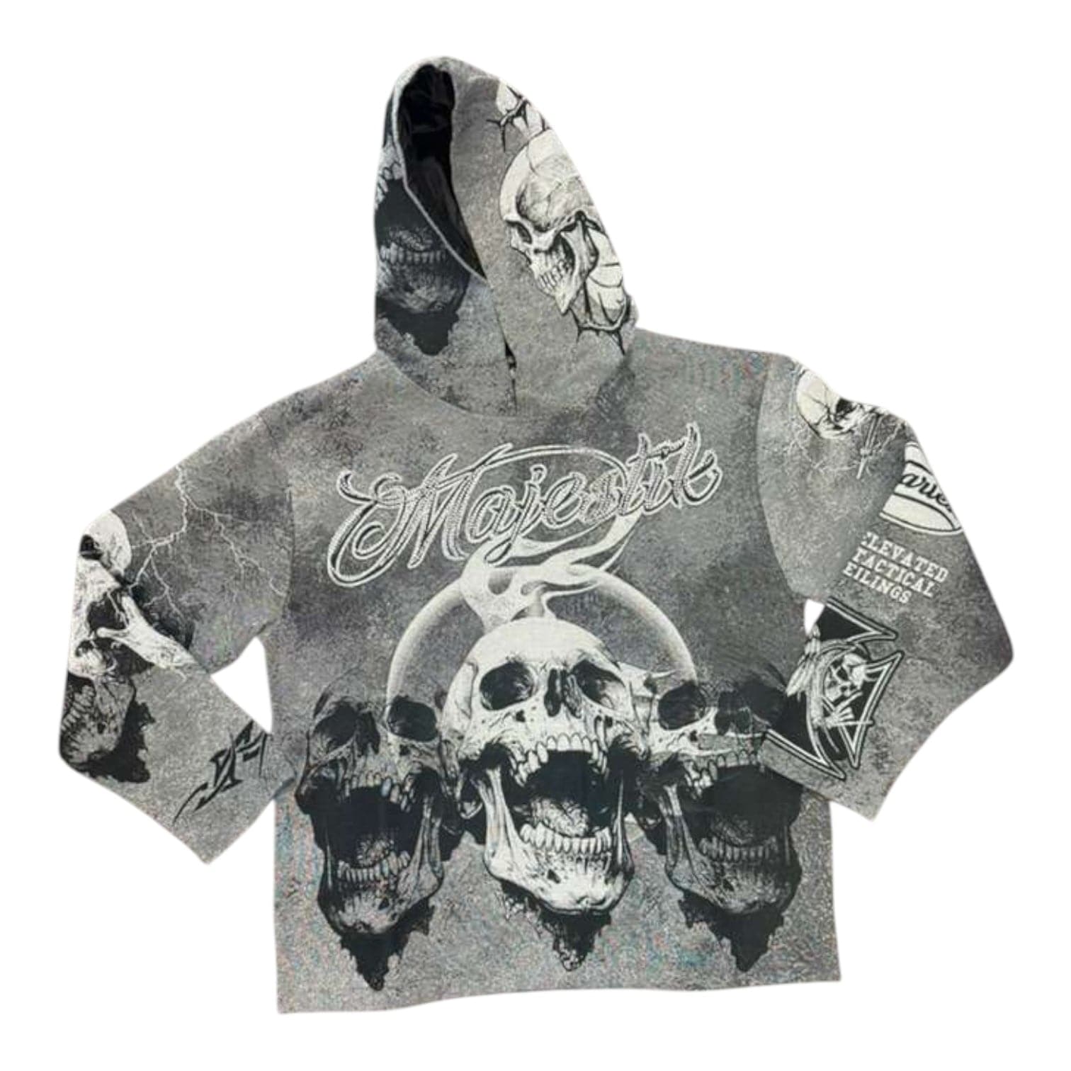 Majestik Hoodies Majestik Fearless Tapestry Hoodie Majestik Fearless Tapestry Hoodie
