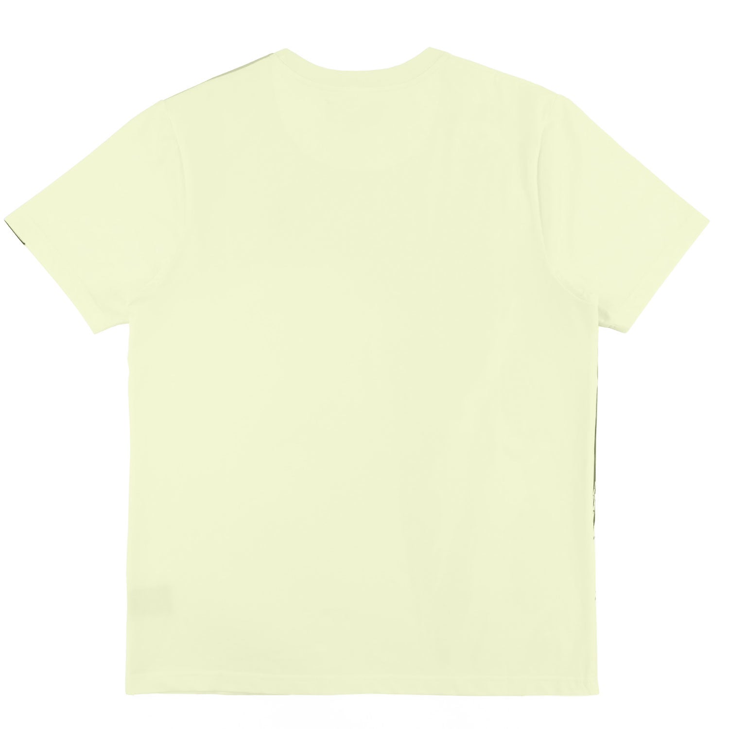 Makobi M455 MK T-Shirt in natural color, displayed flat with round neck and short sleeves, made from comfortable fabric.