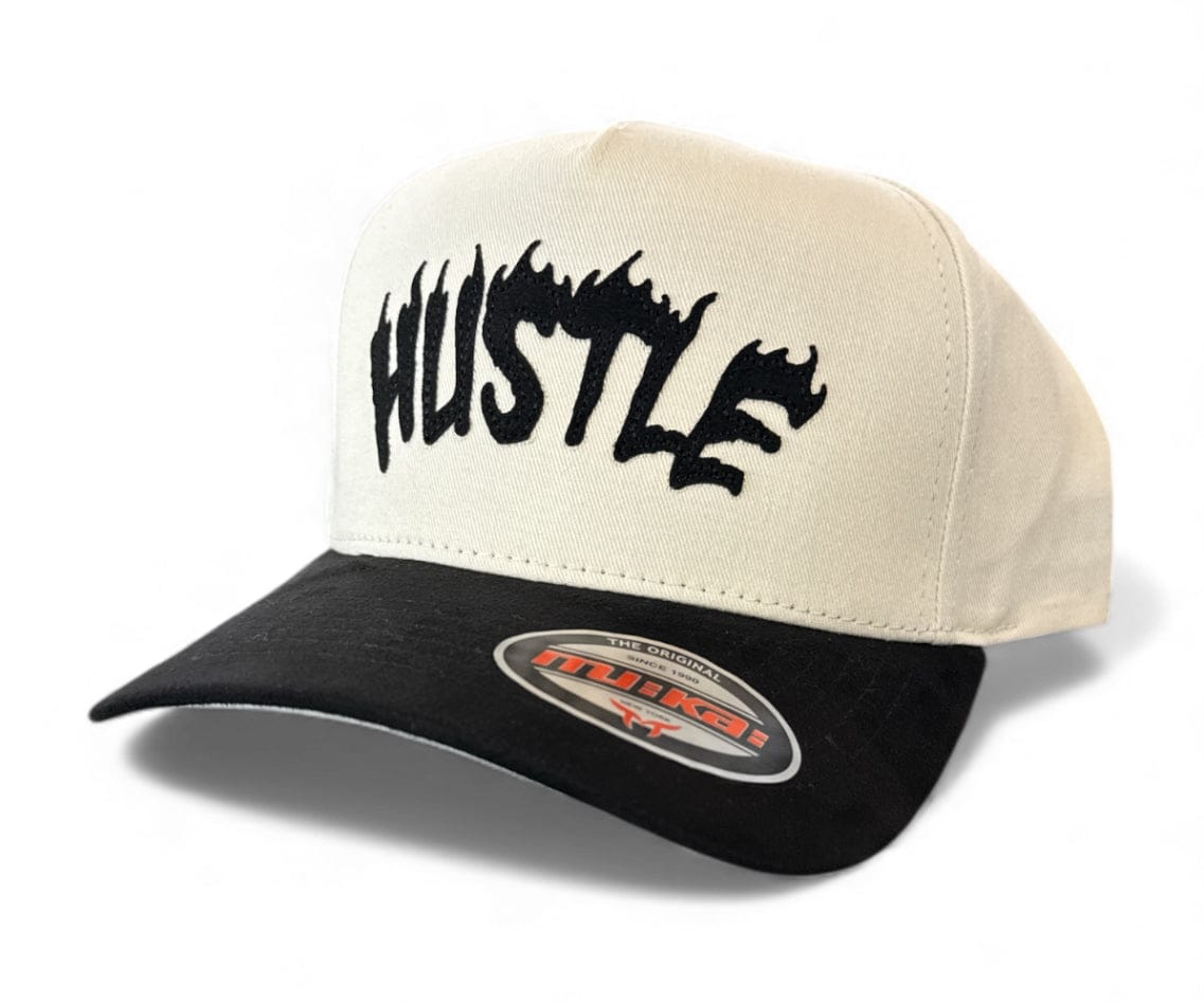Muka Hats HUSTLE SNAPBACK CREAM HUSTLE SNAPBACK CREAM