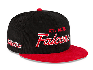 New Era Hat Atlanta Falcons New Era 59FIFTY Fitted Hat - Black/Red Atlanta Falcons New Era 59FIFTY Fitted Hat - Black/Red