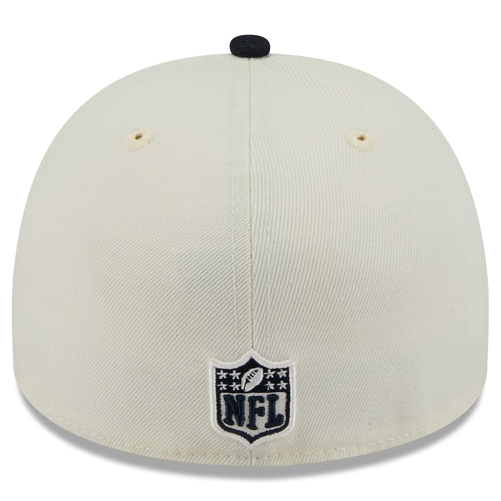 New Era Hat Houston Texans New Era 2025 NFL Draft A-Frame 59FIFTY Fitted - Cream/Navy Houston Texans New Era 2025 NFL Draft A-Frame 59FIFTY Fitted - Cream/Navy