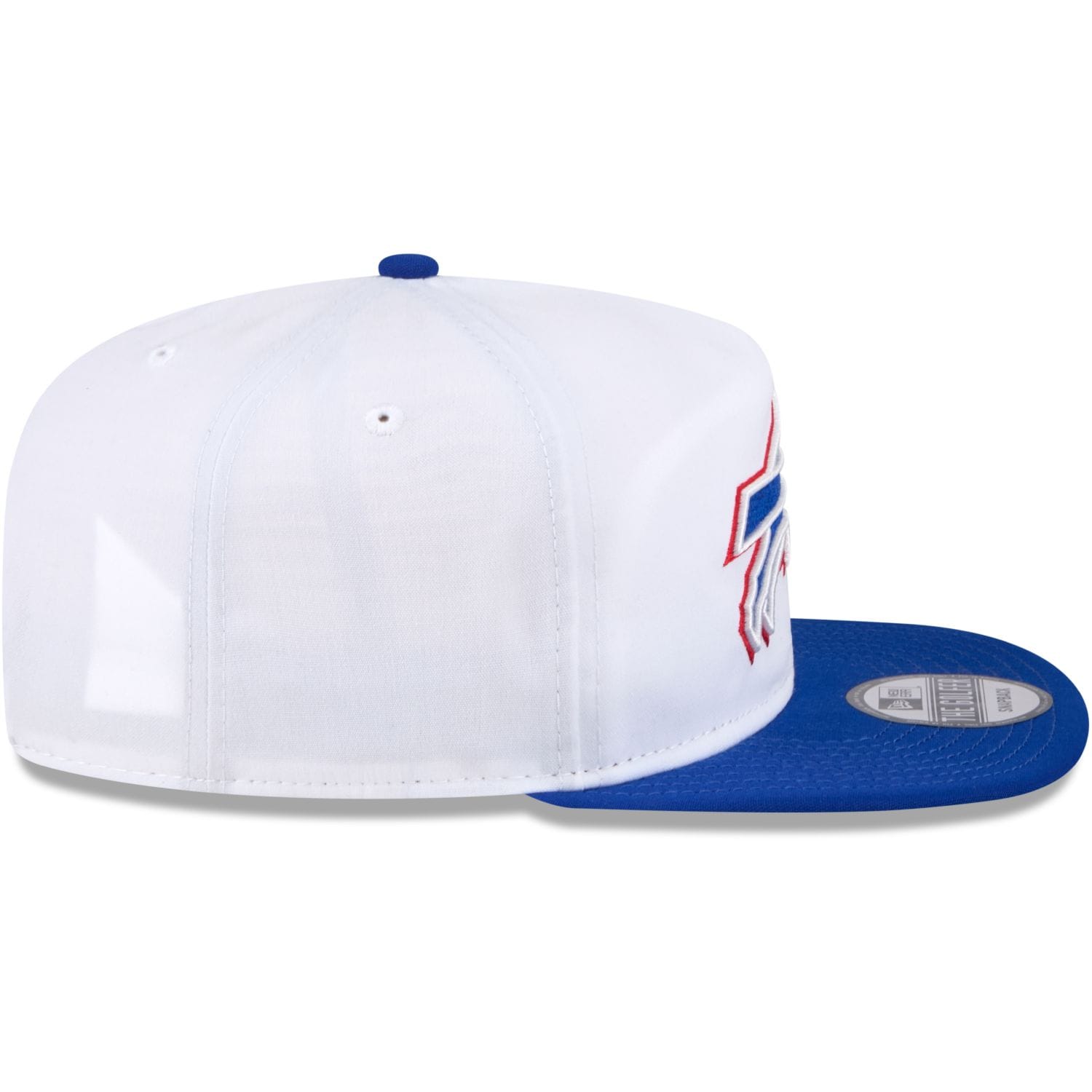 New Era Hat New Era Buffalo Bills 2024 Training Camp GOLFER Snapback Hat - White New Era Buffalo Bills 2024 Training Camp GOLFER Snapback Hat - White