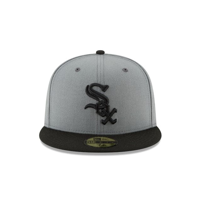 New Era Hats New Era Chicago White Sox Storm Gray Basic 59FIFTY Fitted New Era Chicago White Sox Storm Gray Basic 59FIFTY Fitted