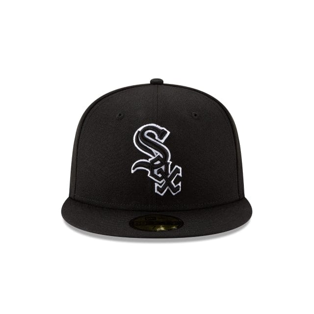 New Era Hats New Era White Sox Black 59FIFTY Fitted New Era White Sox Black 59FIFTY Fitted