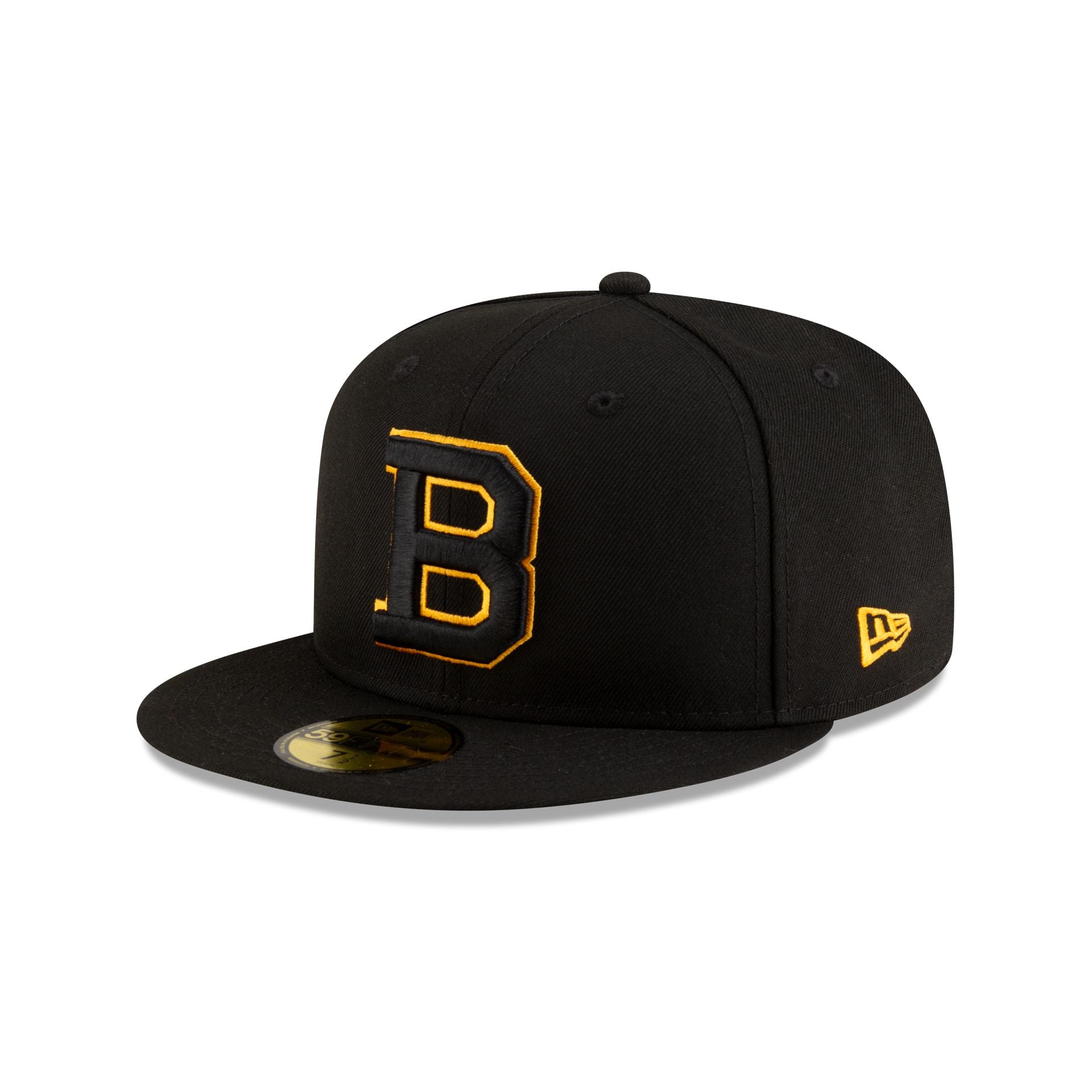 New Era Hats Boston Bruins Black and Gold 59FIFTY Fitted Boston Bruins Black and Gold 59FIFTY Fitted