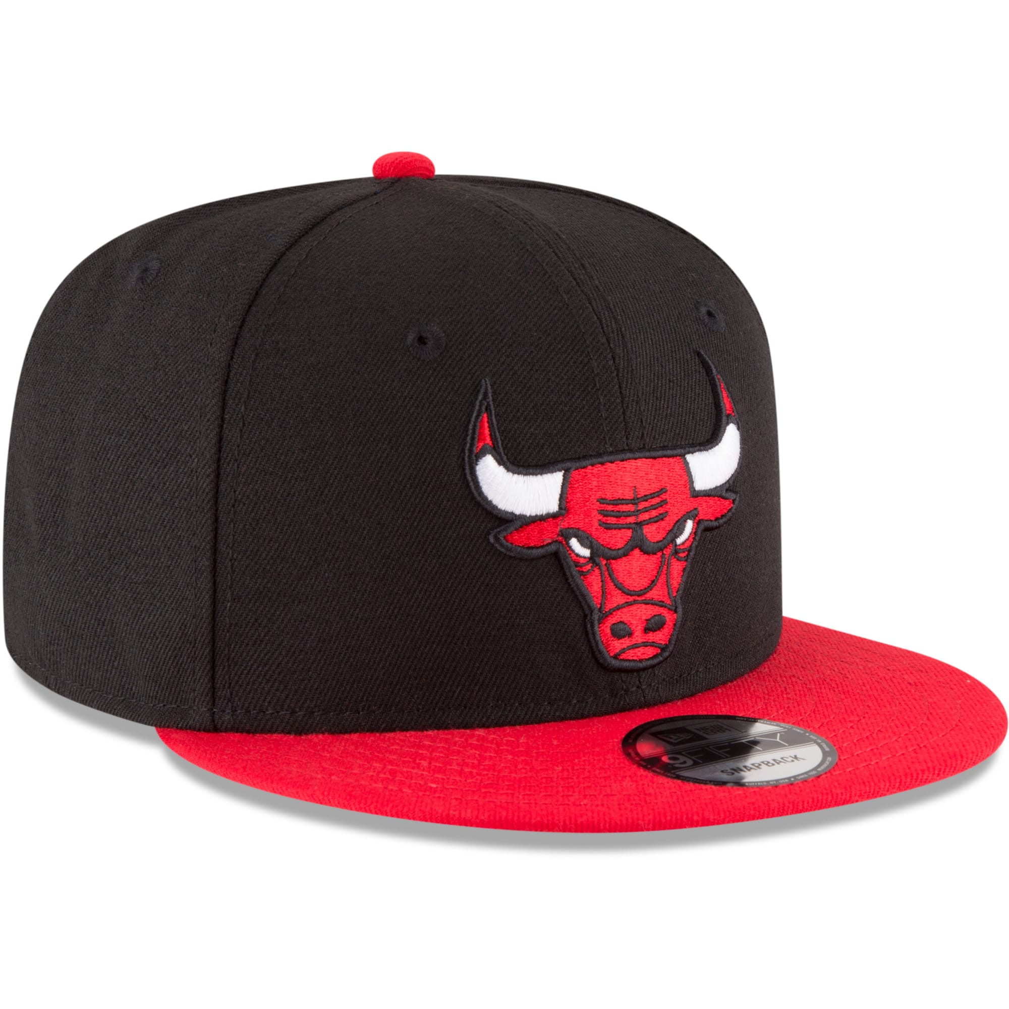 New Era Hats Chicago Bulls Black/Red Two-Tone 9FIFTY Snapback Chicago Bulls Black/Red Two-Tone 9FIFTY Snapback