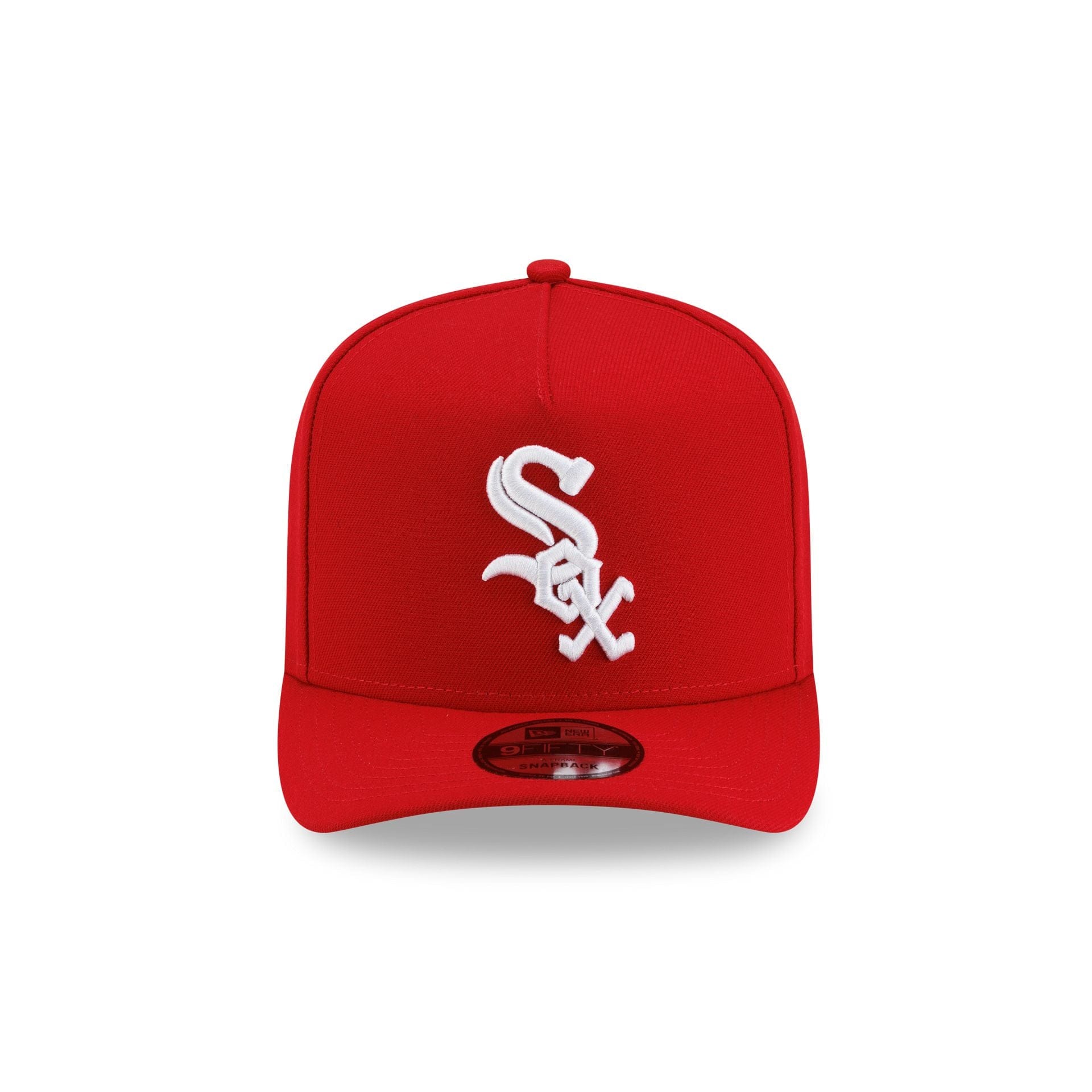 New Era Hats Chicago White Sox Basic Red 9FIFTY A-Frame Snapback Chicago White Sox Basic Red 9FIFTY A-Frame Snapback