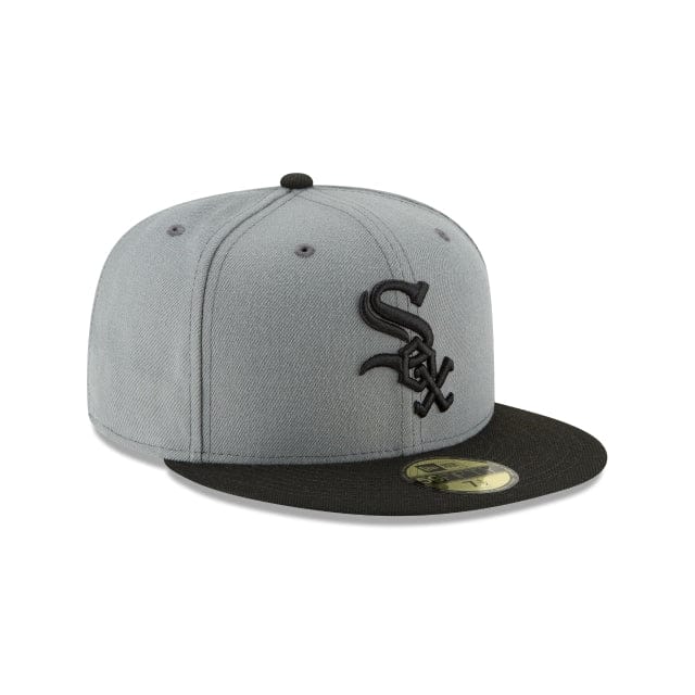 New Era Hats New Era Chicago White Sox Storm Gray Basic 59FIFTY Fitted New Era Chicago White Sox Storm Gray Basic 59FIFTY Fitted