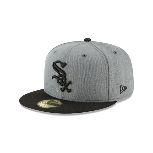 New Era Hats New Era Chicago White Sox Storm Gray Basic 59FIFTY Fitted New Era Chicago White Sox Storm Gray Basic 59FIFTY Fitted