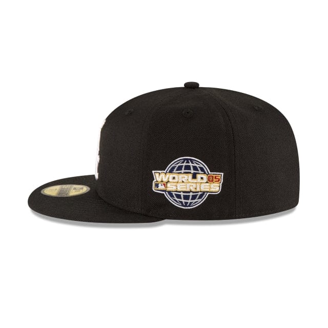 New Era Hats New Era White Sox World Series Black 59FIFTY Fitted New Era White Sox World Series Black 59FIFTY Fitted