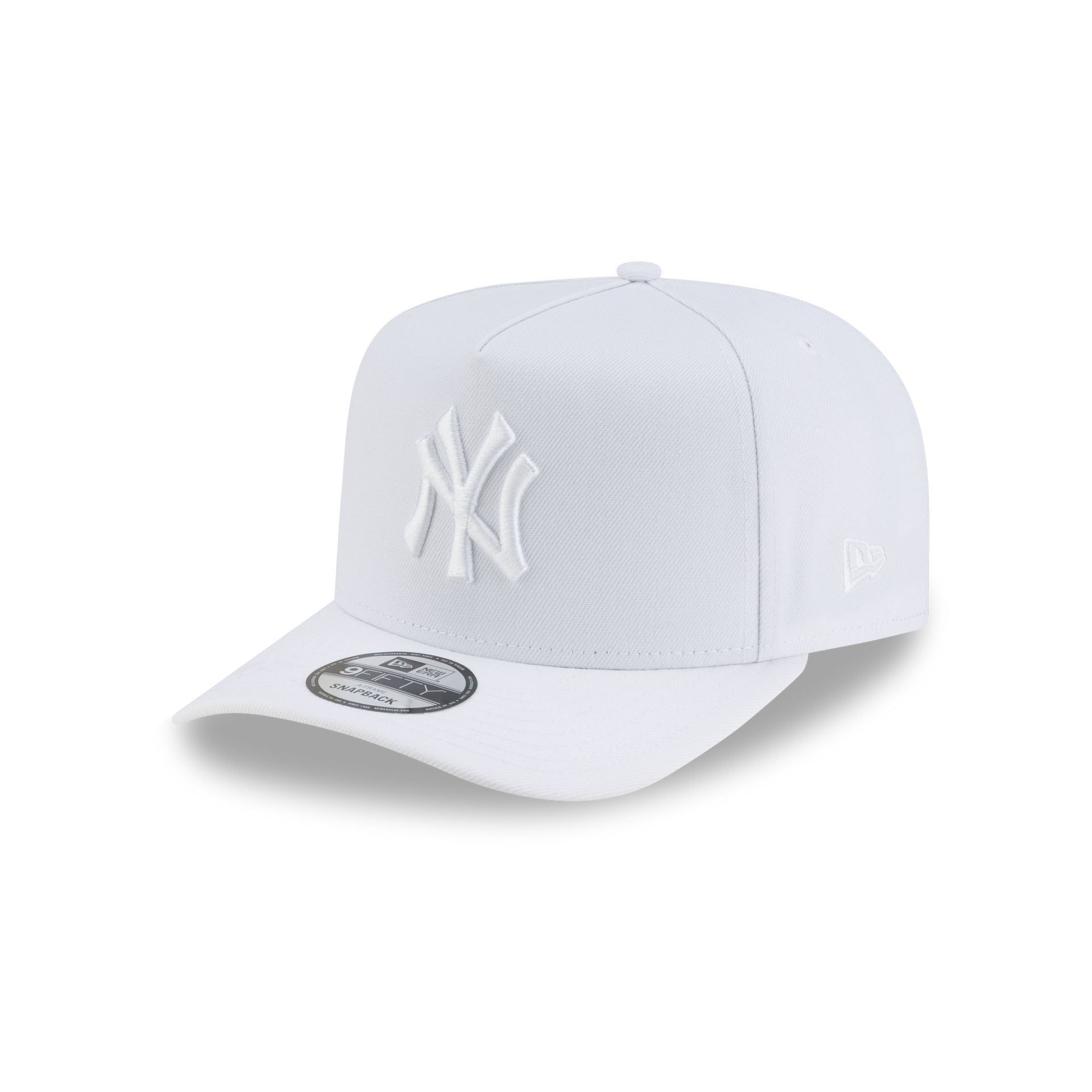 New Era Hats New York Yankees Basic Optic White 9FIFTY A-Frame Snapback New York Yankees Basic Optic White 9FIFTY A-Frame Snapback