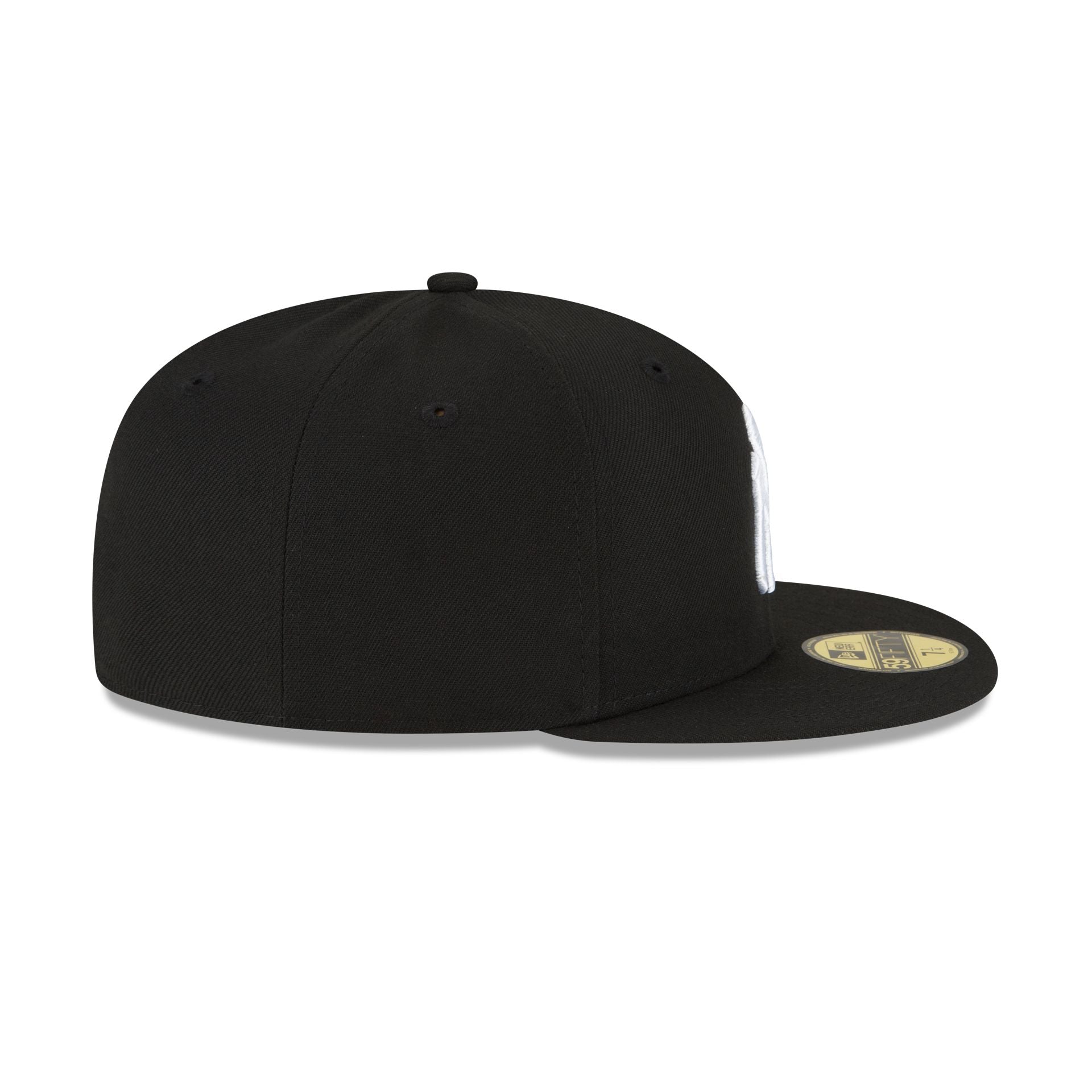 New Era Hats New York Yankees Black and White Basic 59FIFTY Fitted New York Yankees Black and White Basic 59FIFTY Fitted