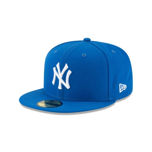 New Era Hats New York Yankees Blue Basic 59FIFTY Fitted New York Yankees Blue Basic 59FIFTY Fitted