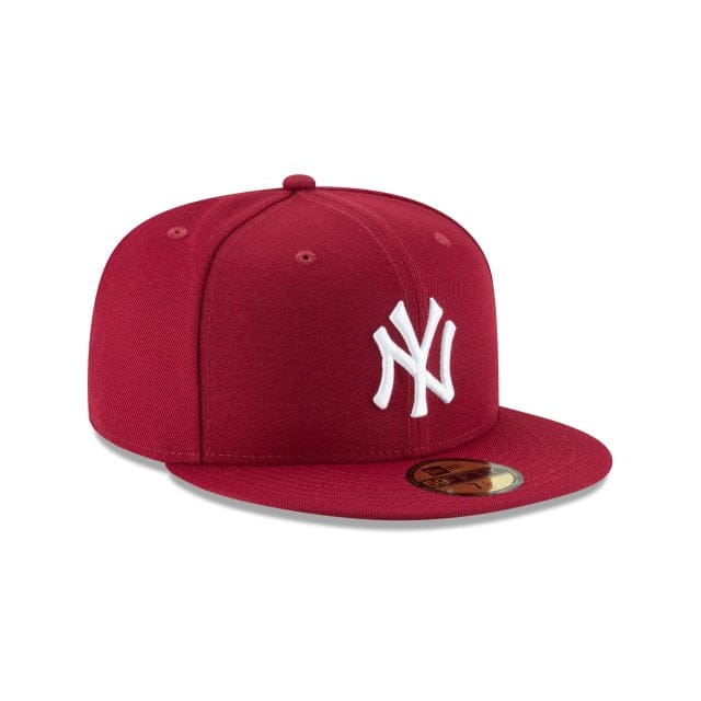 New Era Hats New York Yankees Cardinal Basic 59FIFTY Fitted New York Yankees Cardinal Basic 59FIFTY Fitted