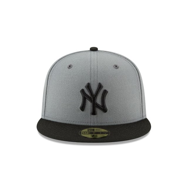New Era Hats New York Yankees Storm Gray Basic 59FIFTY Fitted New York Yankees Storm Gray Basic 59FIFTY Fitted