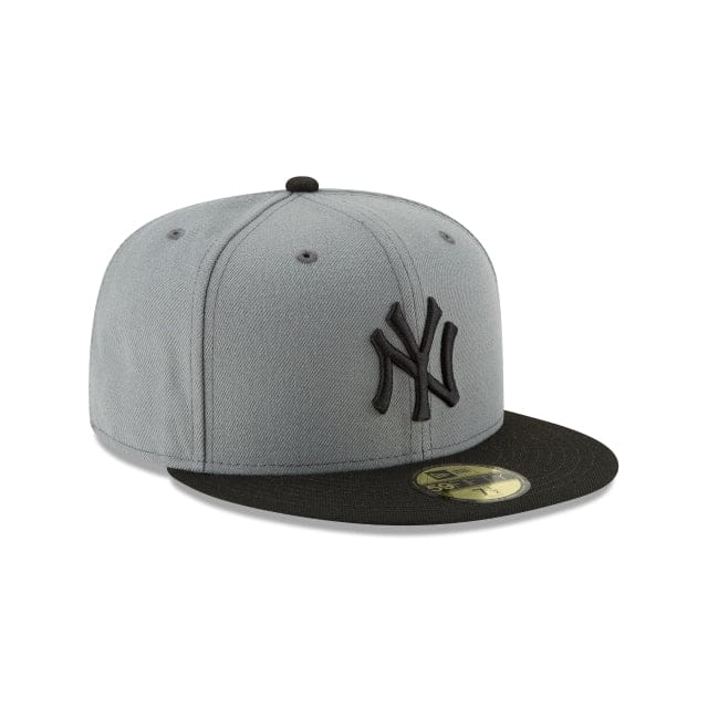 New Era Hats New York Yankees Storm Gray Basic 59FIFTY Fitted New York Yankees Storm Gray Basic 59FIFTY Fitted