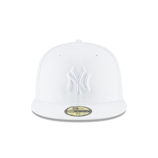 New Era Hats New York Yankees Whiteout Basic 59FIFTY Fitted New York Yankees Whiteout Basic 59FIFTY Fitted