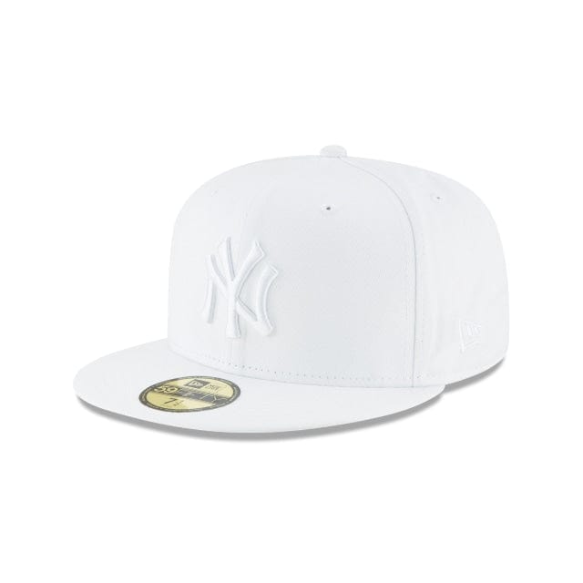New Era Hats New York Yankees Whiteout Basic 59FIFTY Fitted New York Yankees Whiteout Basic 59FIFTY Fitted