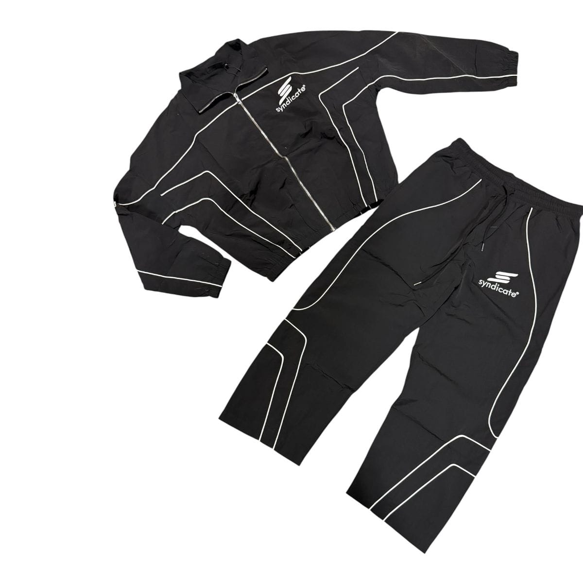 Nylon Sets Nylon 3" Black Pants Set Nylon 3" Black Pants Set