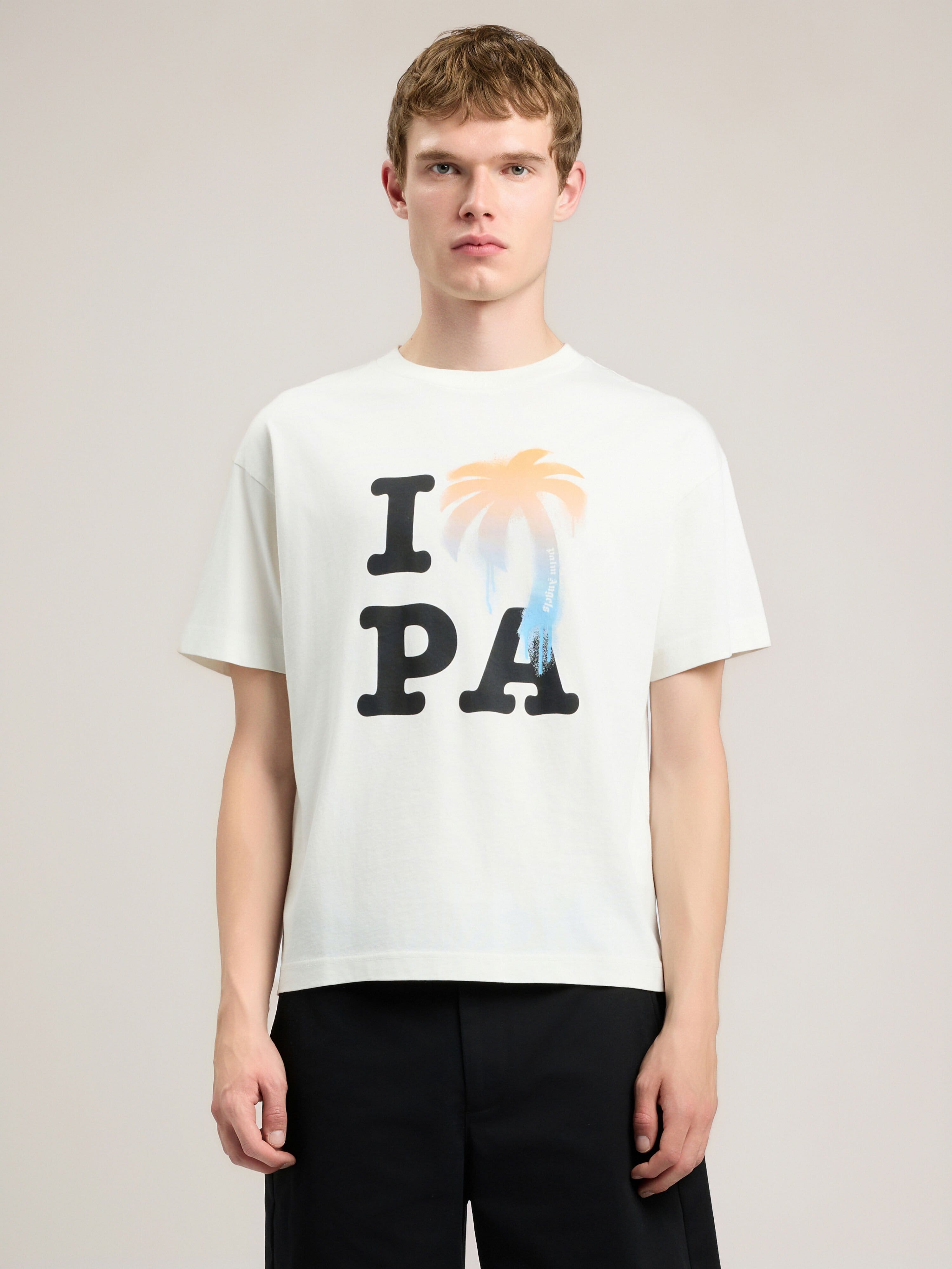 Palm Angels T-Shirts Palm Angels I Love PA Tee Palm Angels I Love PA Tee