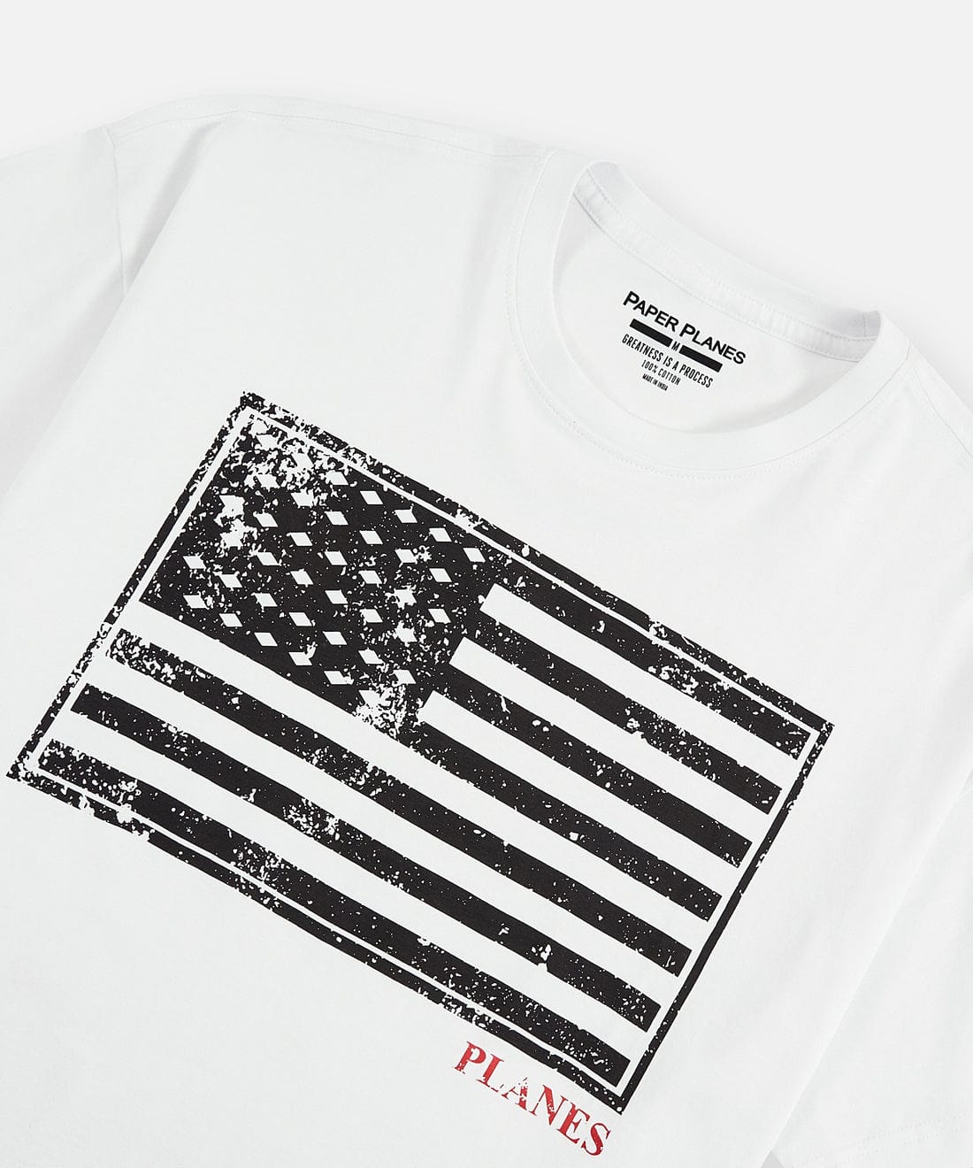 Paper Planes T-Shirts Paper Planes Black Diamond Flag Tee Paper Planes Black Diamond Flag Tee