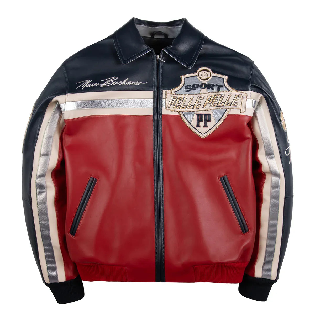 Pelle Pelle Jackets PELLE PELLE RACING SPORT JACKET PELLE PELLE RACING SPORT JACKET