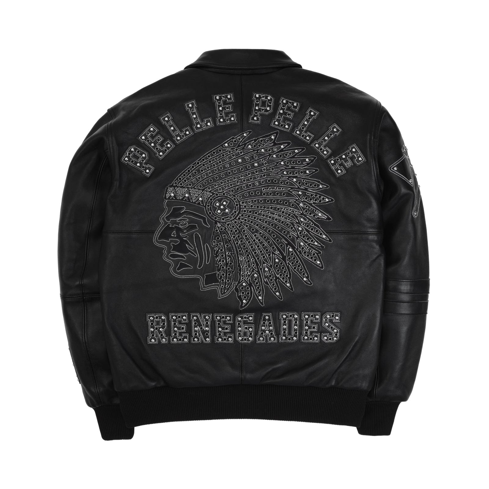 Pelle Pelle Jackets Pelle Pelle Renegades Jacket - Black Pelle Pelle Renegades Jacket - Black