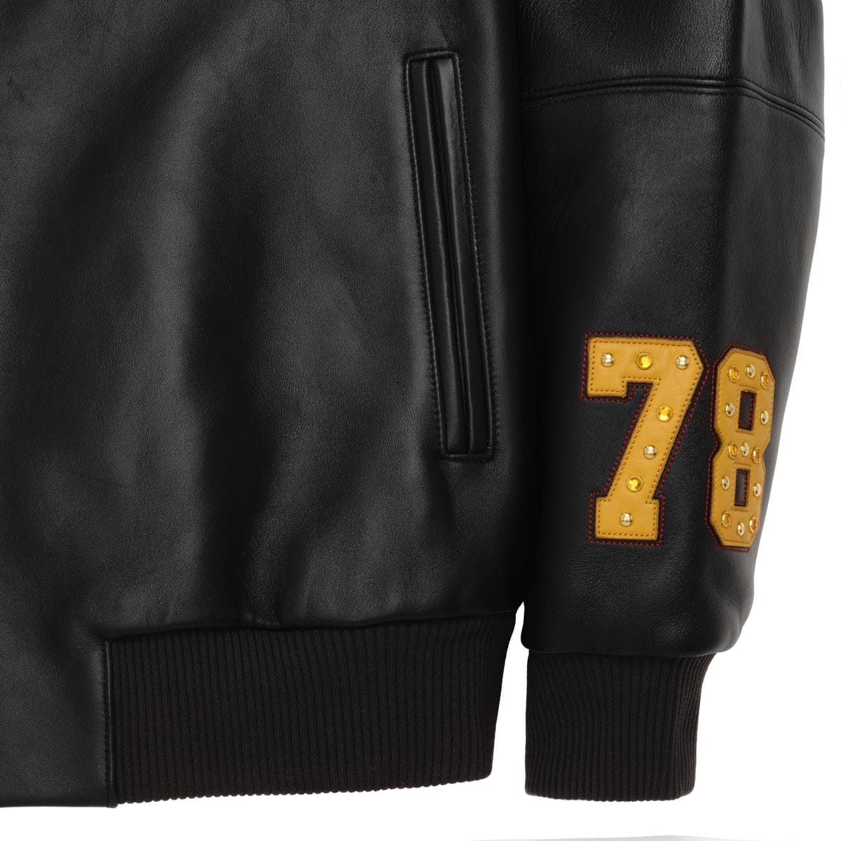Pelle Pelle Jackets Pelle Pelle Renegades Jacket - Black & Yellow Pelle Pelle Renegades Jacket - Black & Yellow
