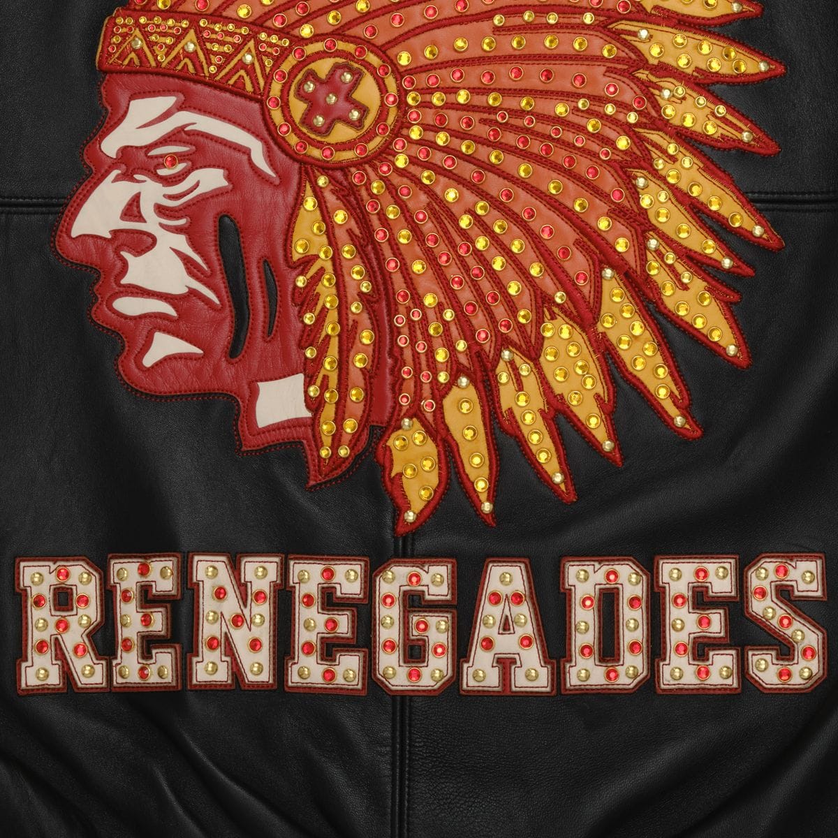 Pelle Pelle Jackets Pelle Pelle Renegades Jacket - Black & Yellow Pelle Pelle Renegades Jacket - Black & Yellow