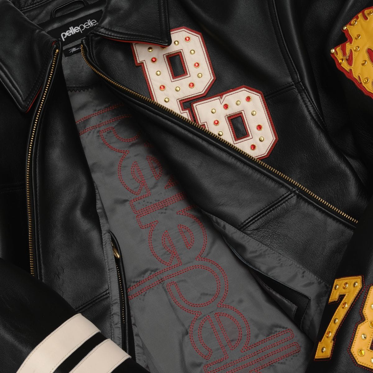 Pelle Pelle Jackets Pelle Pelle Renegades Jacket - Black & Yellow Pelle Pelle Renegades Jacket - Black & Yellow